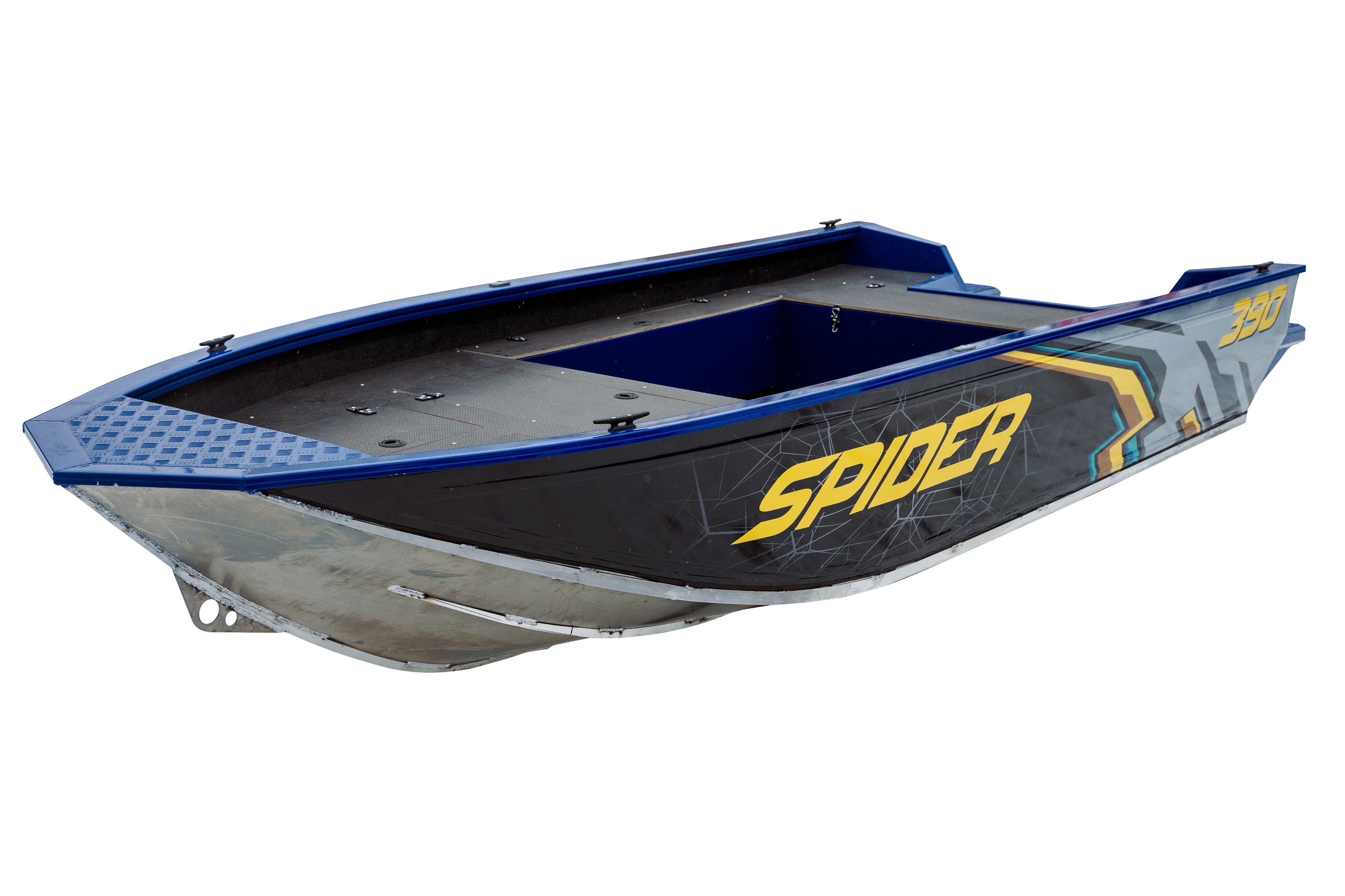 Spider 390 Легкая, вместительная лодка с фишплатформой.